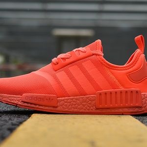 Red/orange adidas NMD